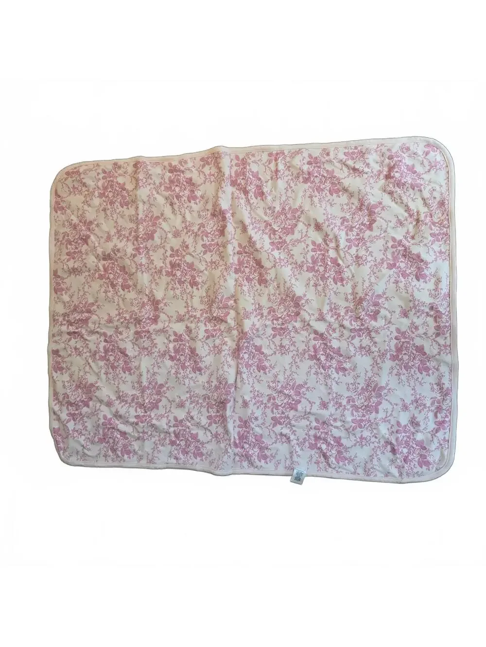 Baby GAP Factory Store Floral Cotton Blanket 2-Ply Shabby CottageCore VTG Y2K